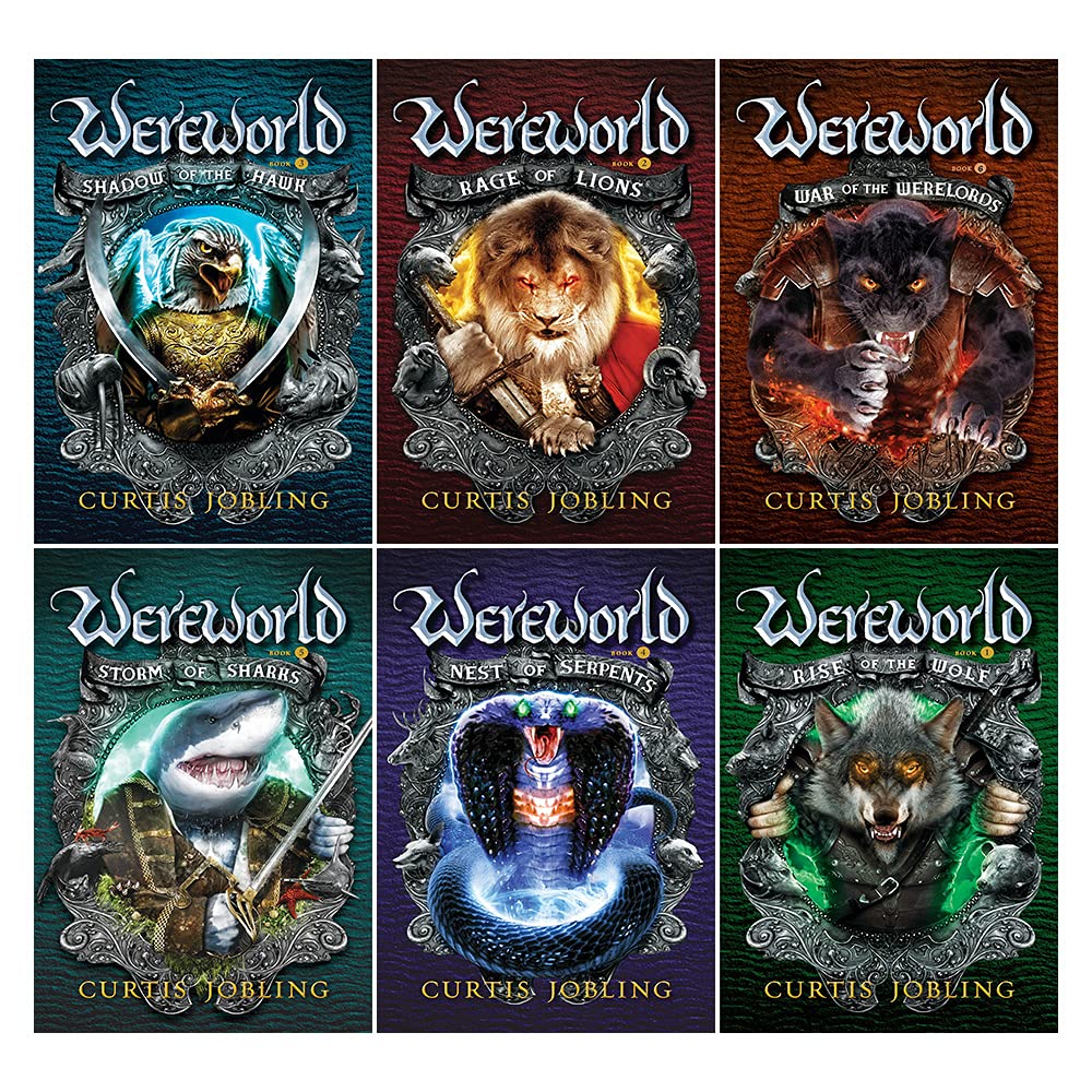 Wereworld Level 1 to 6 Book Set