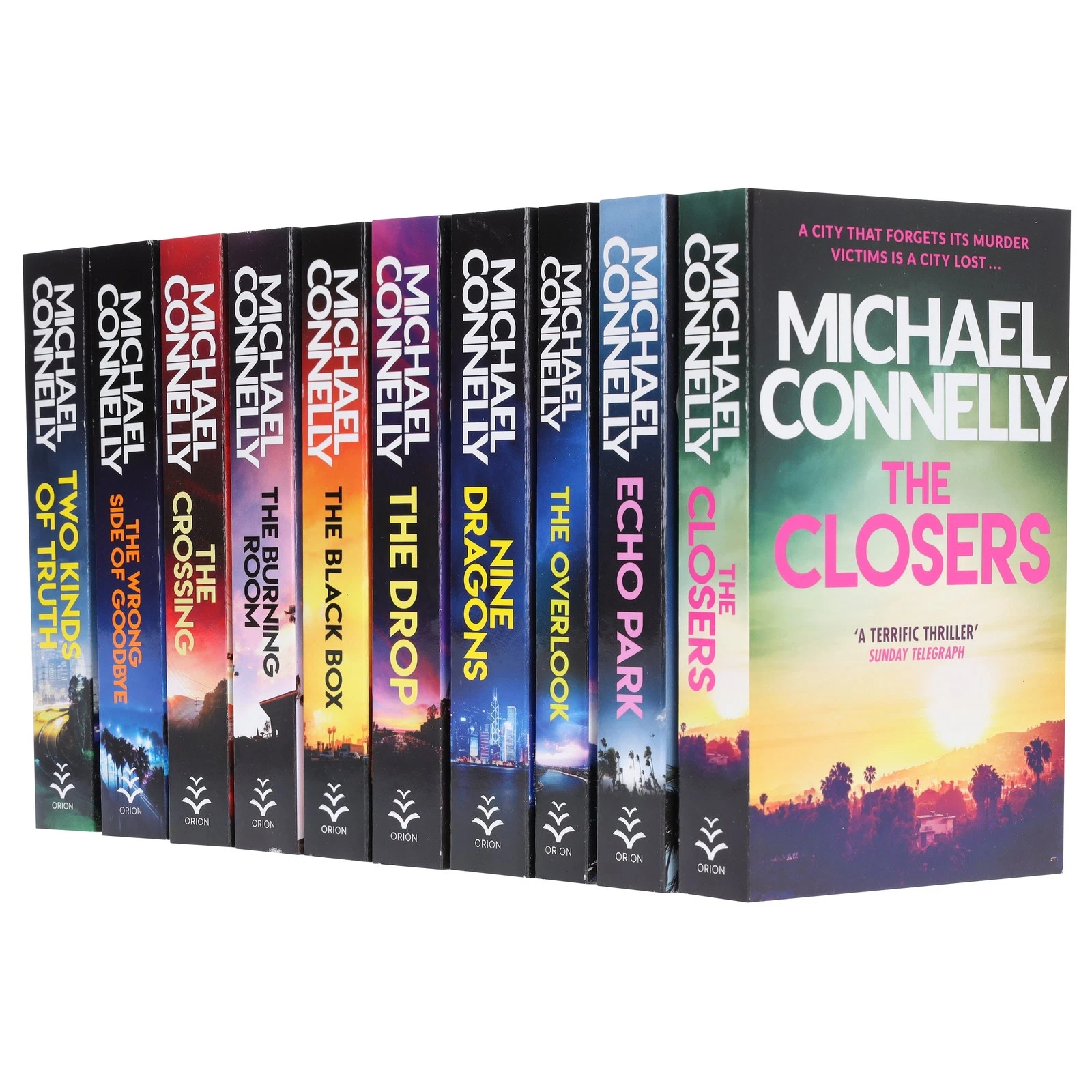Michael Connelly Harry Bosch Book Set