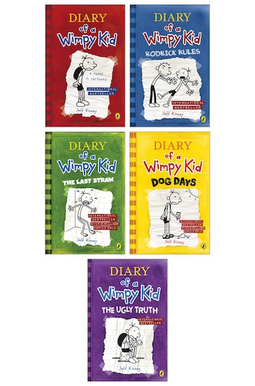 Diary of a Wimpy Kid Book Set
