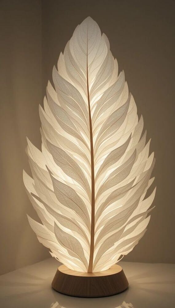 Leaf Design Table Lamp