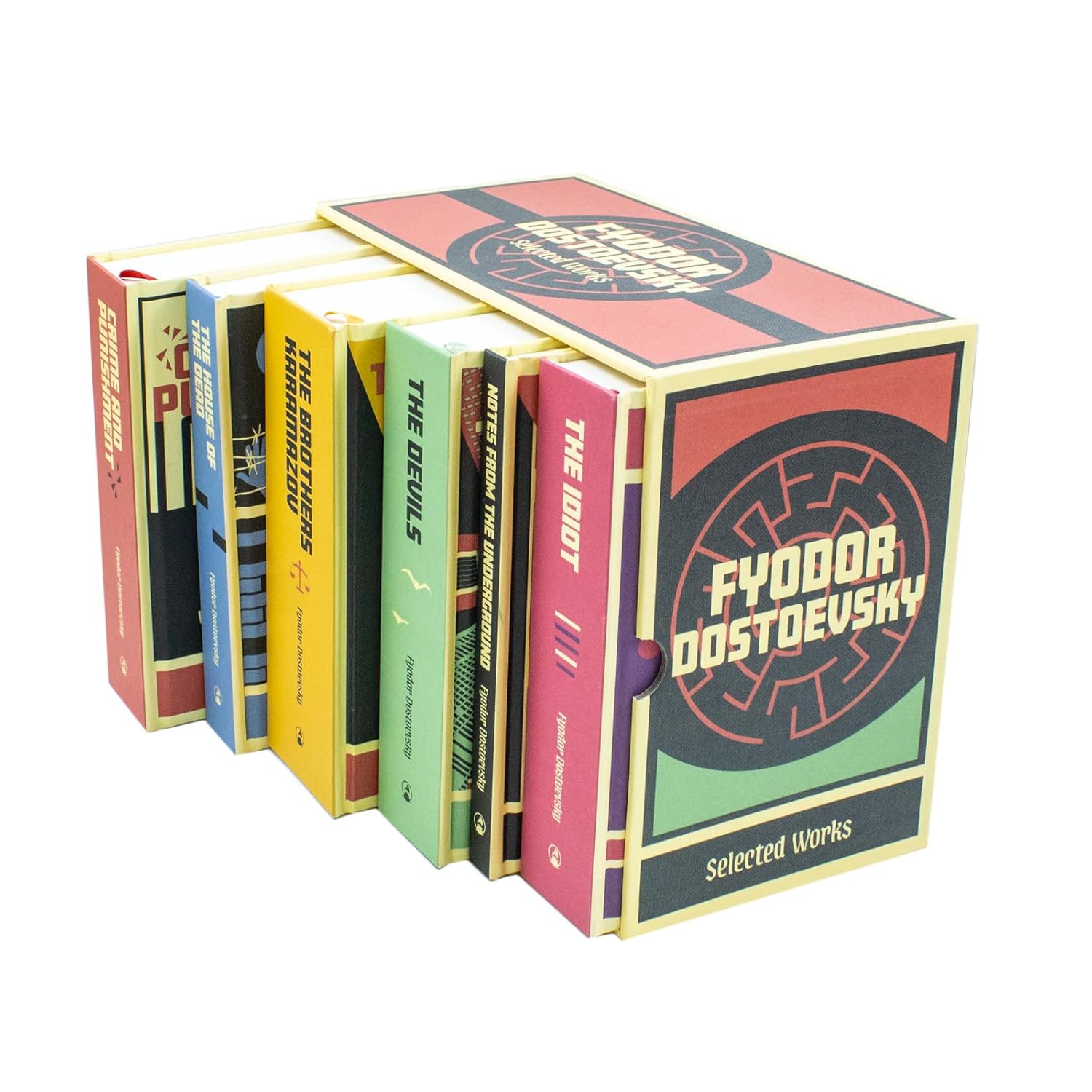 Fyodor Dostoevsky Classic Book Set