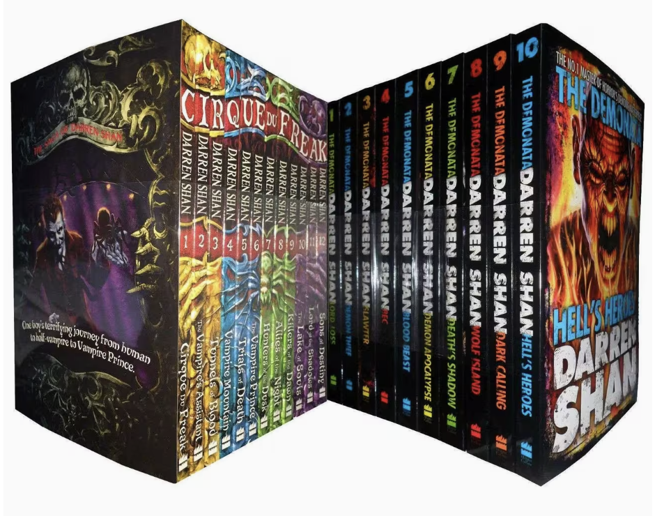 Cirque Du Freak Series & Demonata Series 22 Book Set By Darren Shan