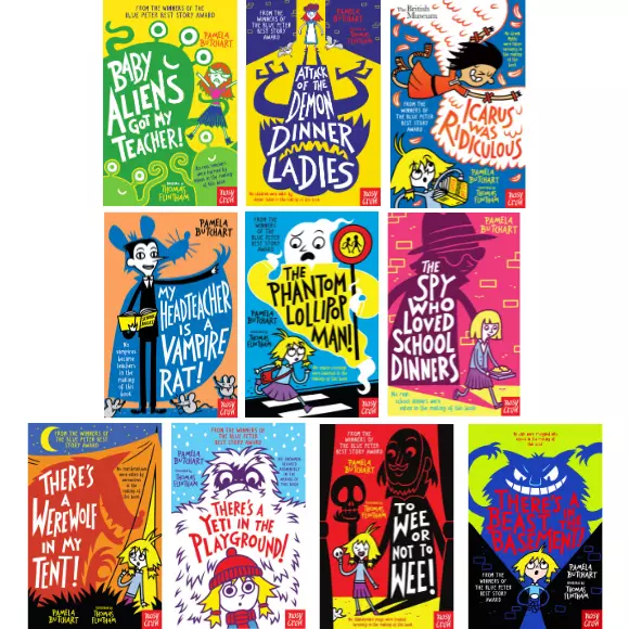 Pamela Butchart Baby Aliens Series 10 Book Collection Set 