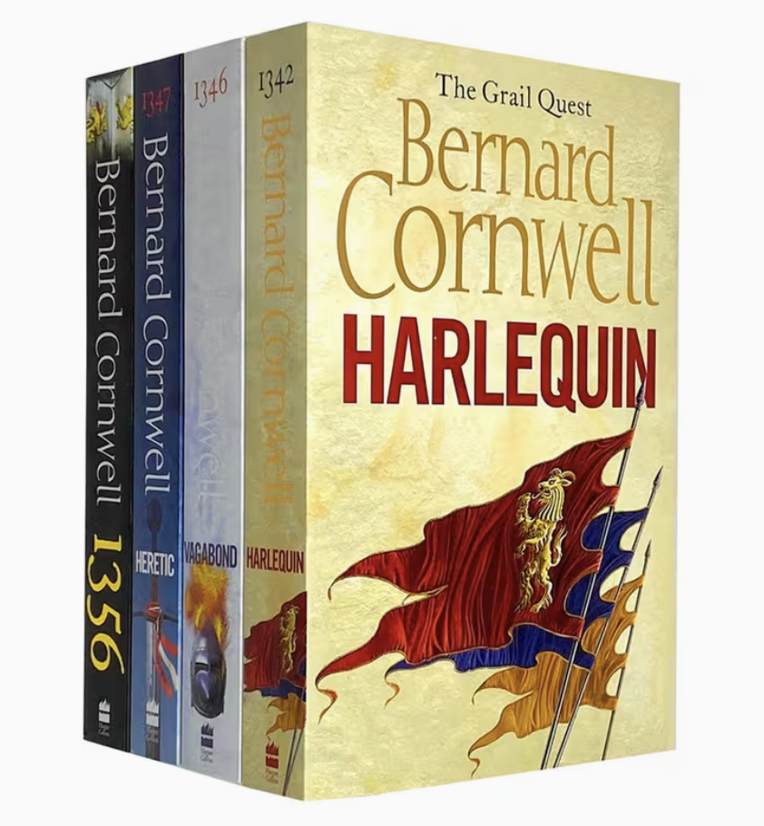 Bernard Cornwell The Grail Quest Collection 4 Book Set