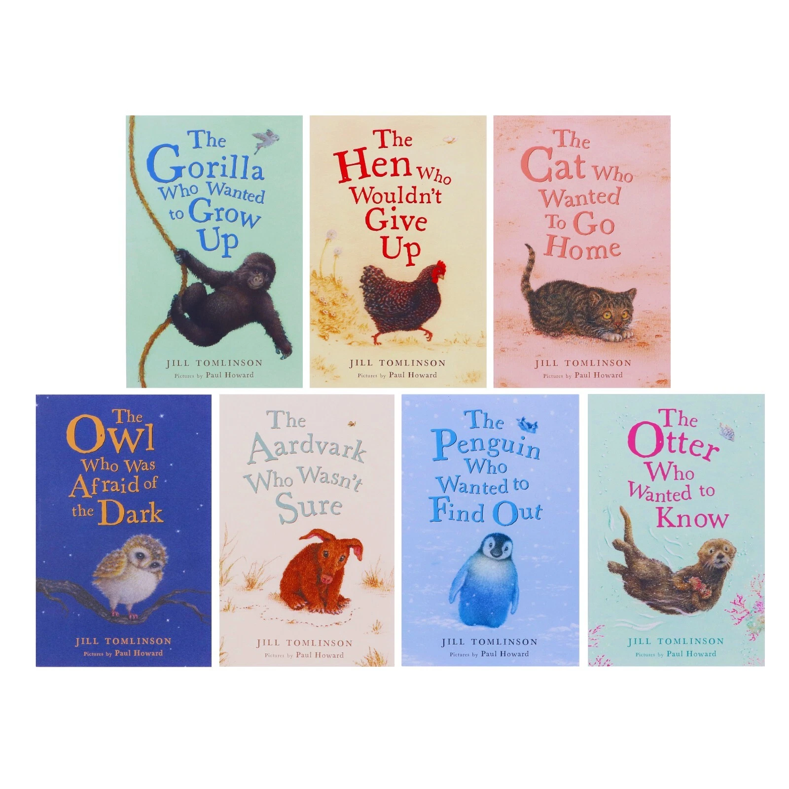 Jill Tomlinson Animal Stories 7 Book Collection