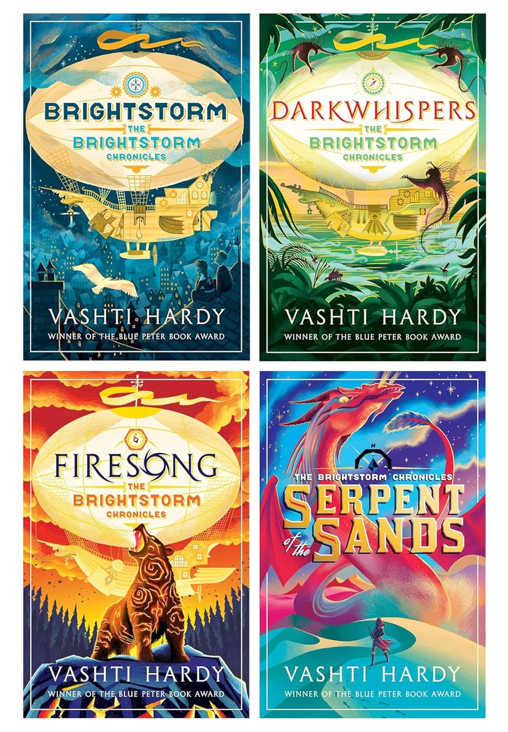The Brightstorm Chronicles 4 Book Series