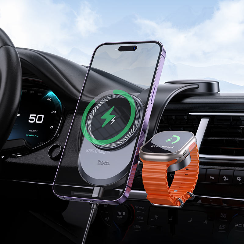 2-in-1 Magnetic Wireless Charger