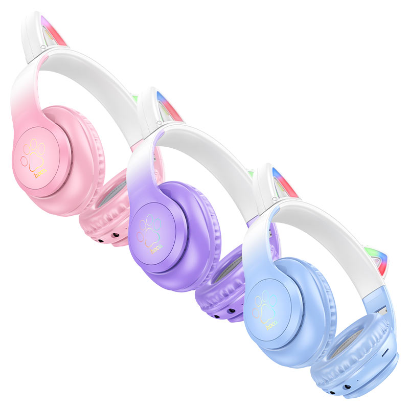Cat Ear Wireless Headphones HOCO W42