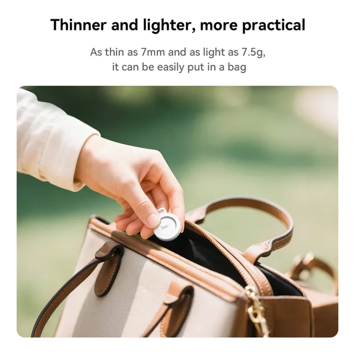 HOCO E100 Airtag Security BT GPS Tag Based on Apple Find My App Anti-Lost Tracker Locator 