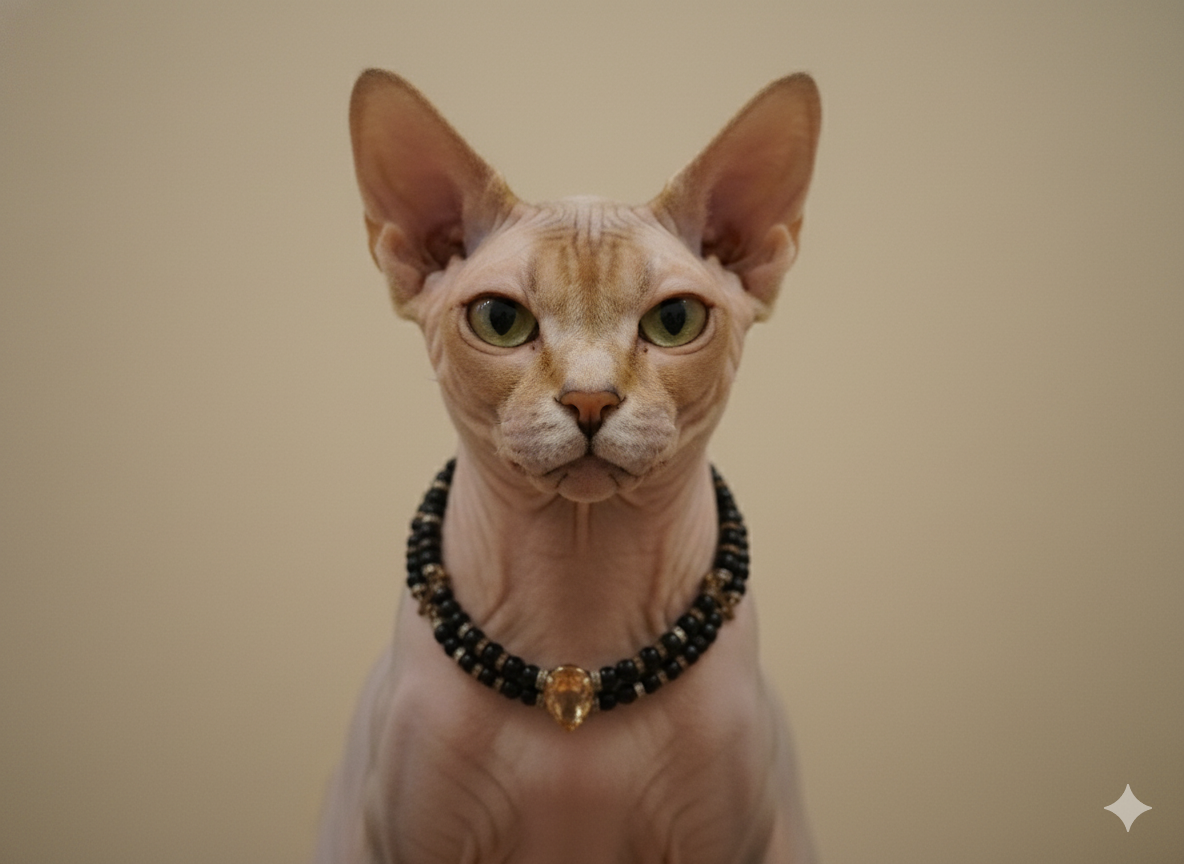 ​🔮 Collar "Ojo del Faraón" - Doble Hilo con Gema Ámbar