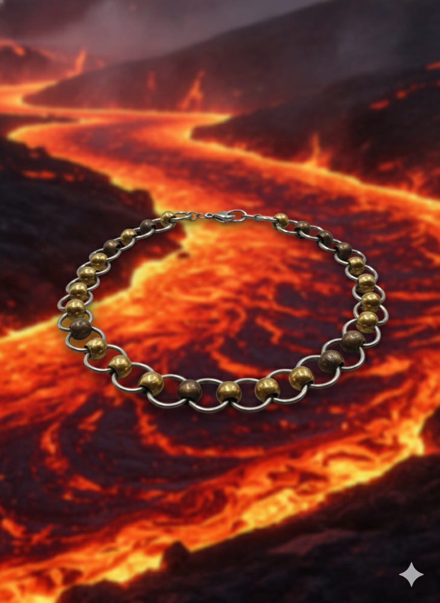 ​🛡️ Collar "Malla de Caballero" - El Señor de los Anillos (y las Bolitas)