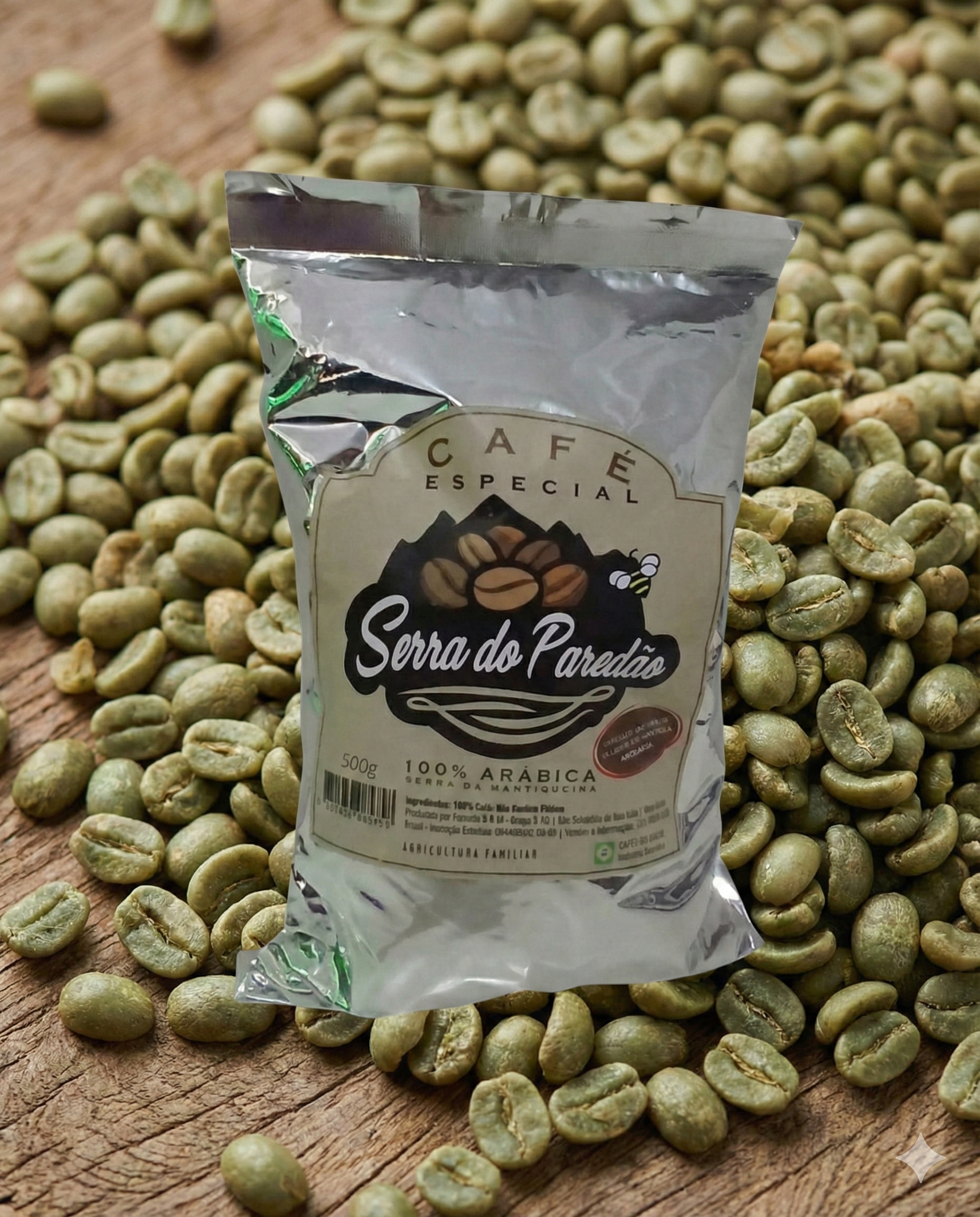 Café Verde em Grãos 500 gr