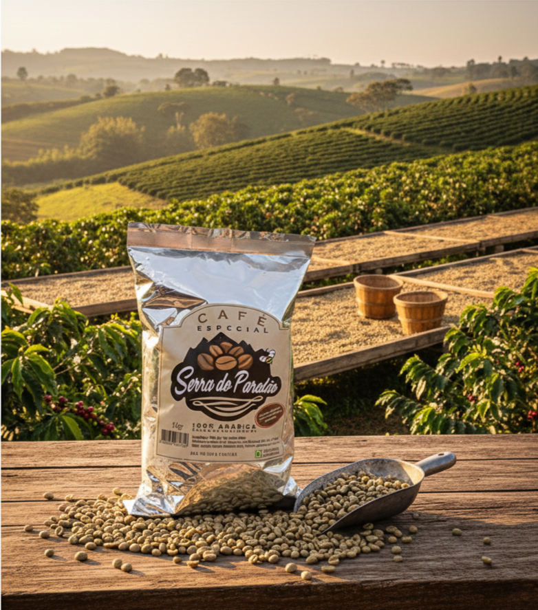 Café Verde em Grãos 1Kg