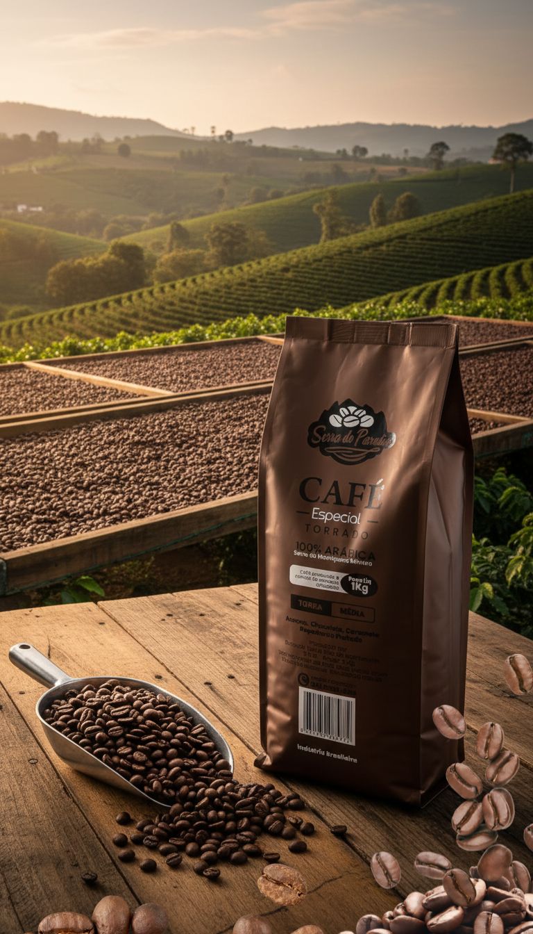 Café em Grãos Torrado 1kg