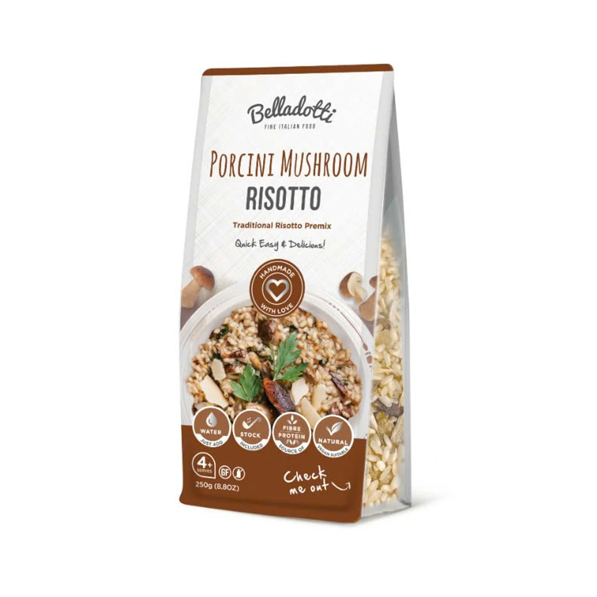 Belladotti Risotto aux cèpes