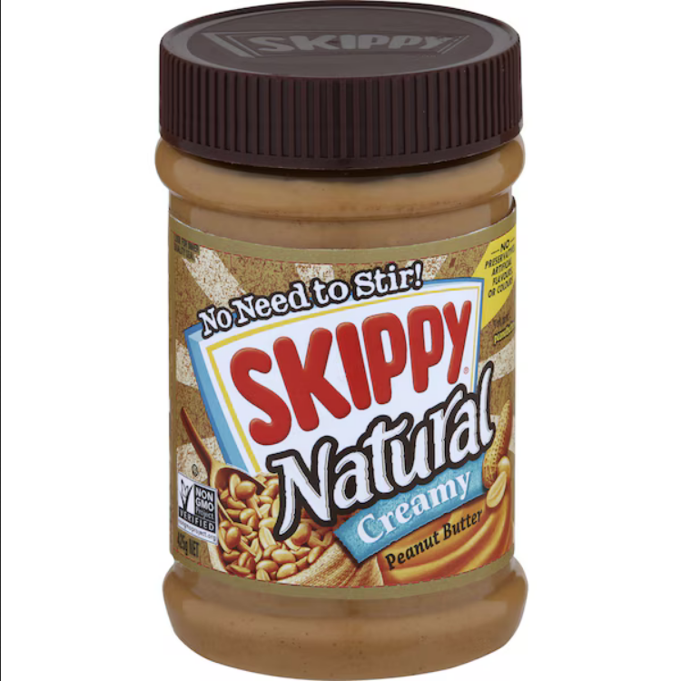 Beurre de cacahuètes Skippy Natural Creamy