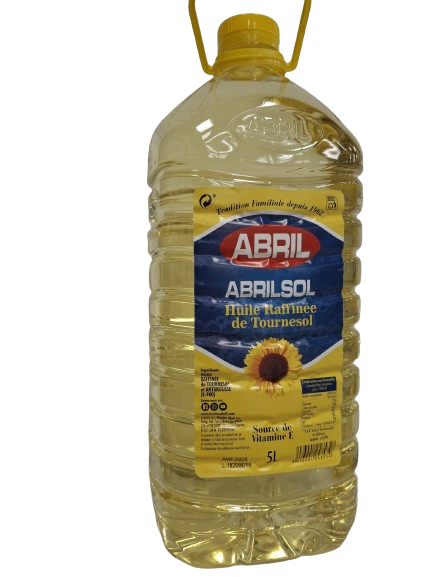 Huile de Tournesol Raffinée ABRILSOL 5L