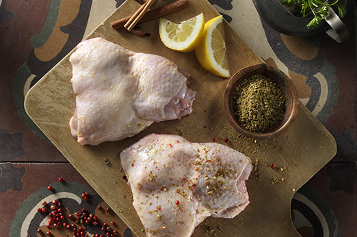 Paquet de Cuisses désossée avec peau 2KG