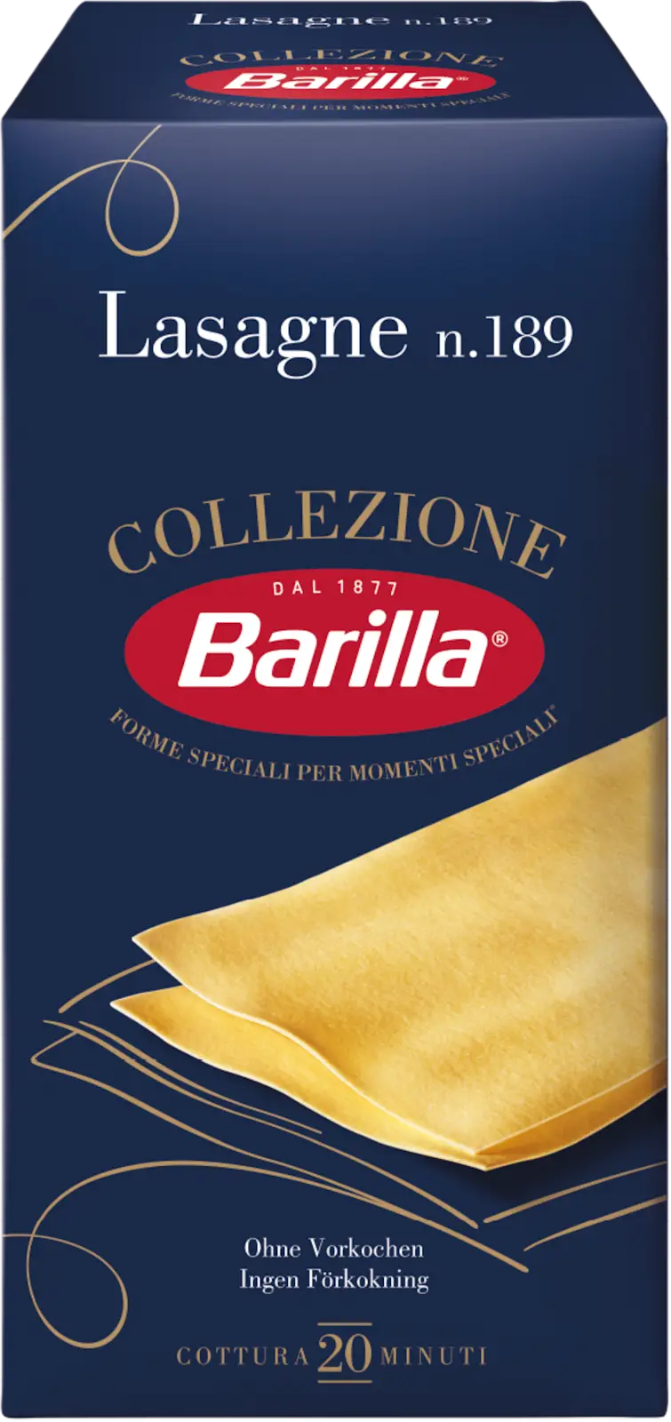 Lasagne n.189 Barilla