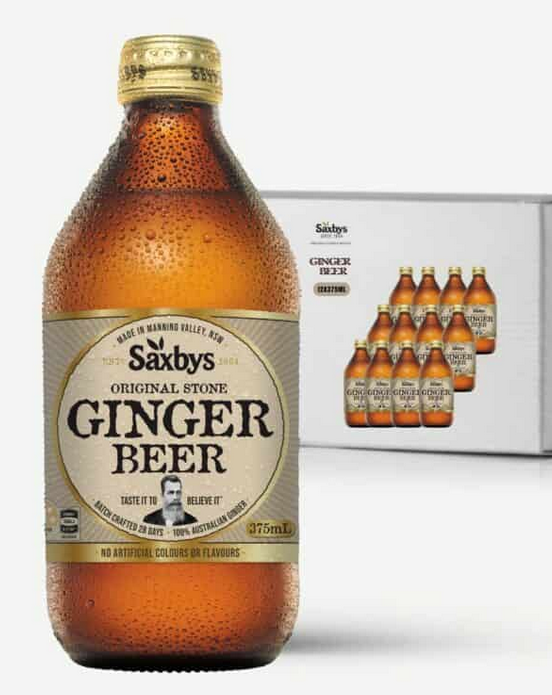 Bière au gingembre Saxbys 375ml