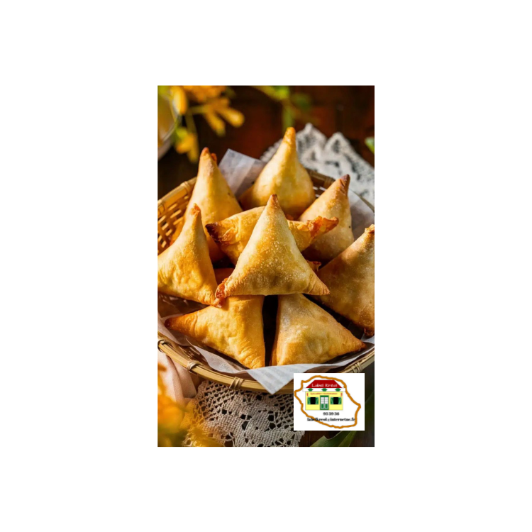 Samoussas Jambon Fromage x12 Label Kreol