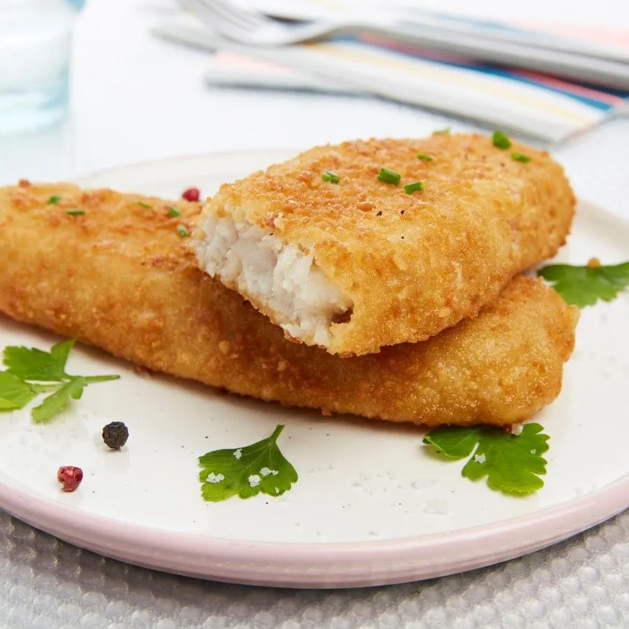 Filets de poisson colin panés 800g