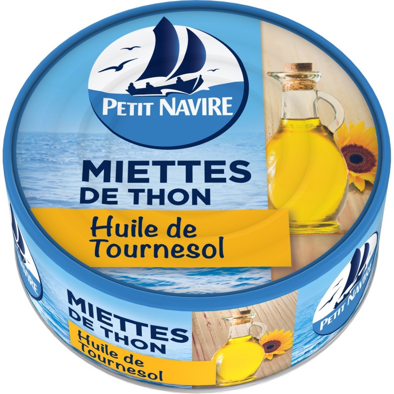 Miettes de Thon à l'huile de tournesol