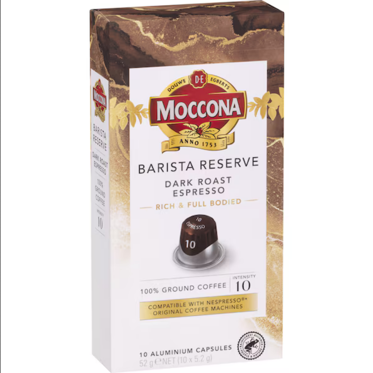 Capsules de café Moccona Barista Reserve Espresso