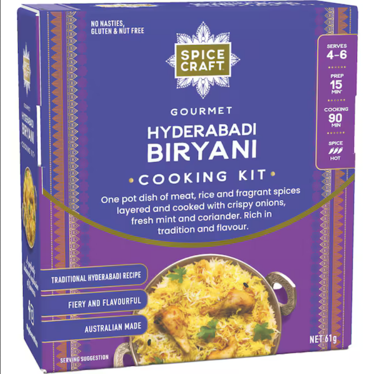 Kit de cuisson Hyderabadi Biryani