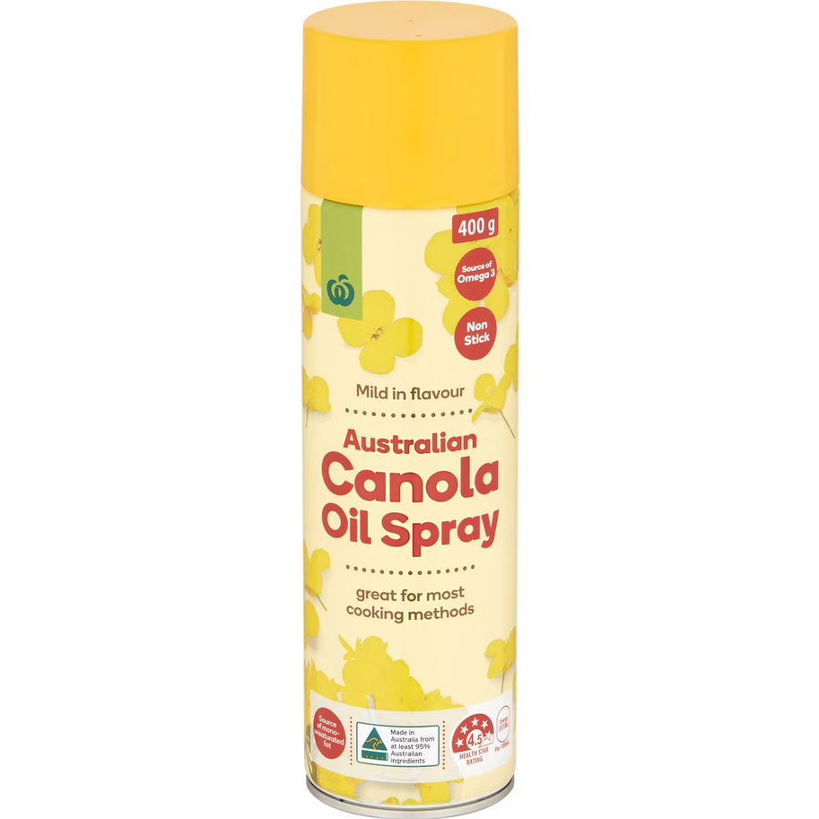 Spray d'huile de canola australien