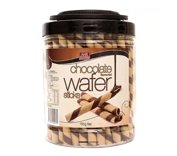 Bâtonnets gaufrette chocolat