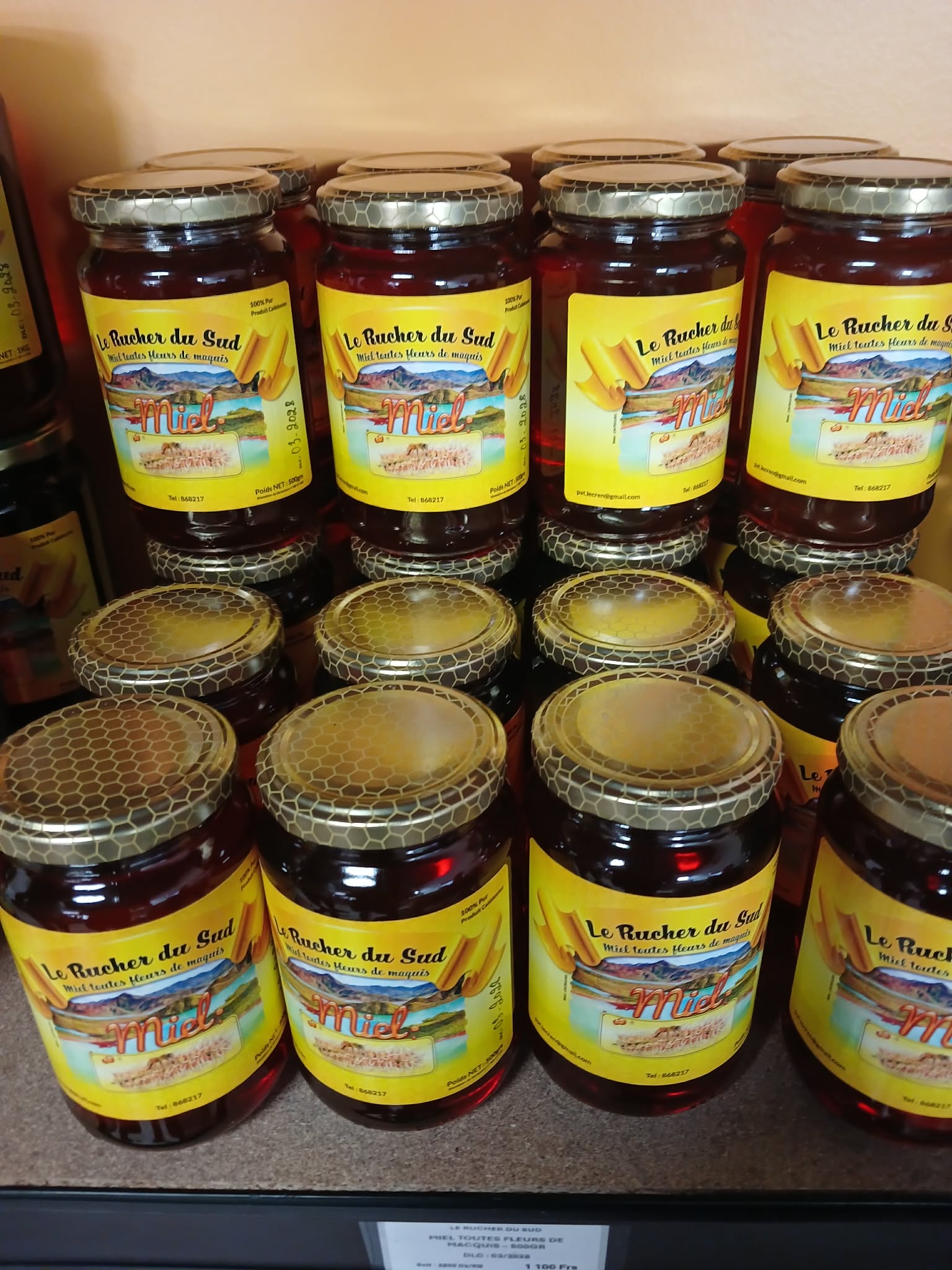 Miel 500G toutes fleurs de maquis