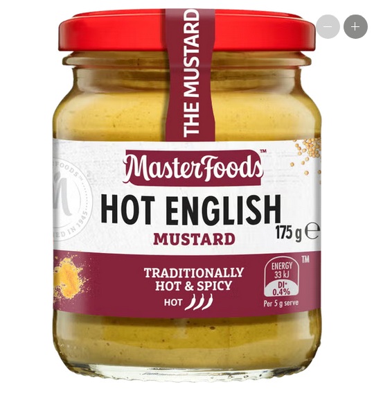 Moutarde anglaise piquante MasterFoods