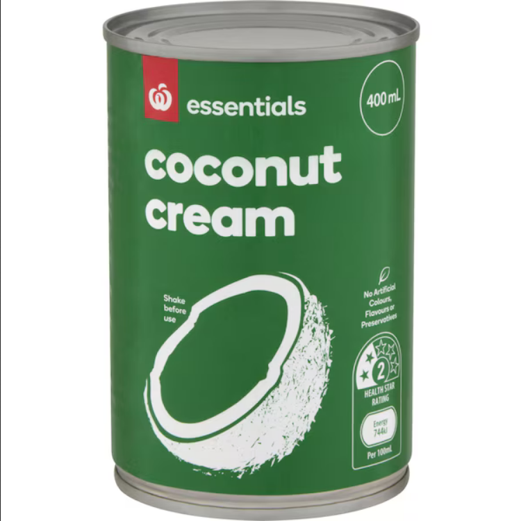 Crème de noix de coco