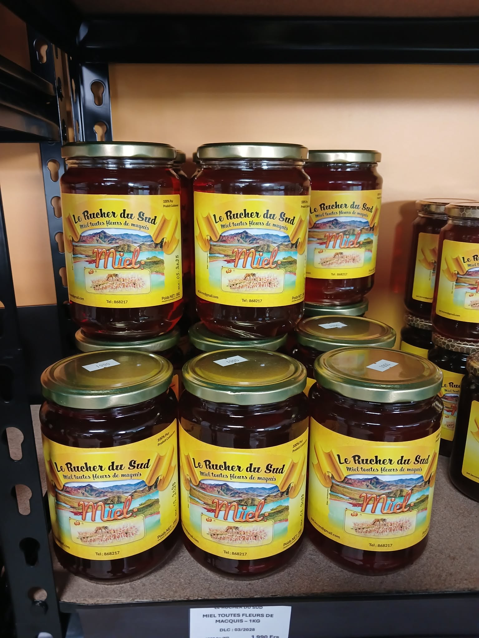 Miel 1KG toutes fleurs de maquis