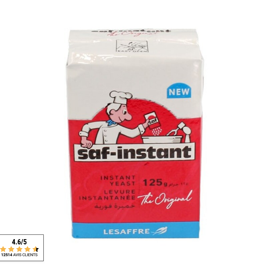 Levure instantanée Saf-Instant 125g