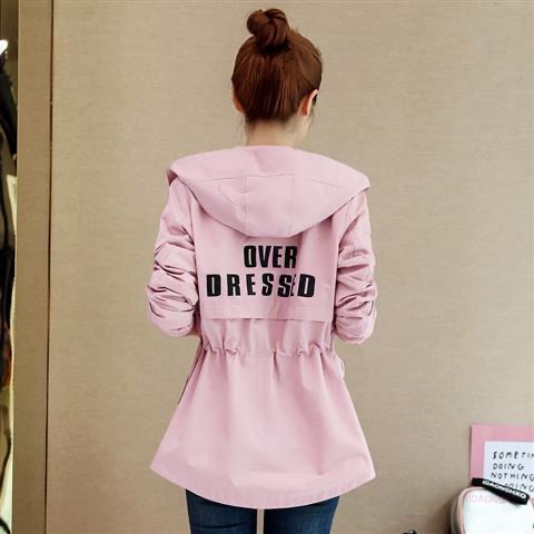 Pink Hooded Jacket