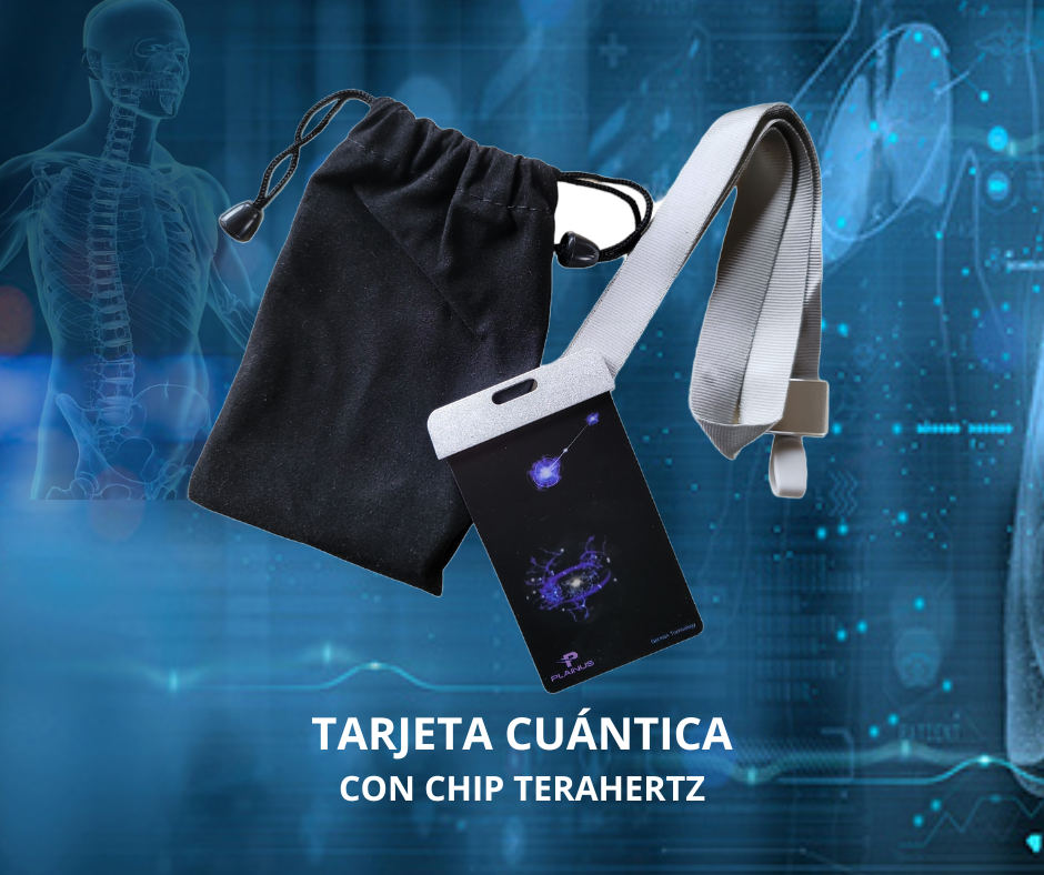Tarjeta cuántica con chip terahertz