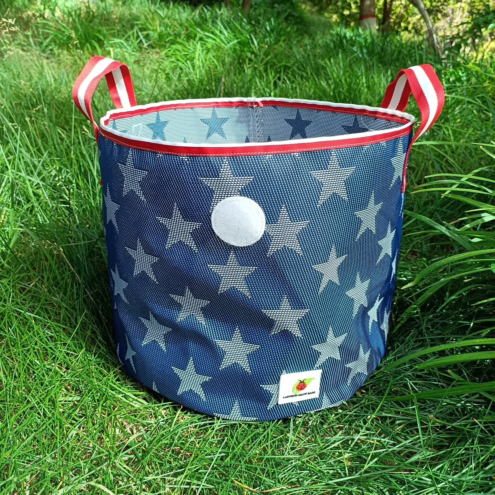 8 Gallon White Star Grow Bag (2 Pack)