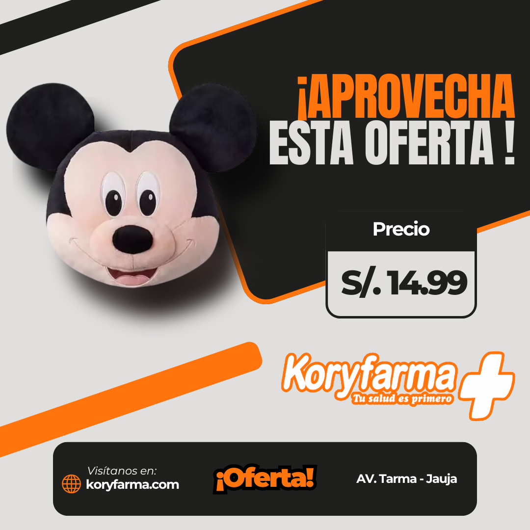 Peluche almohada Micky mouse