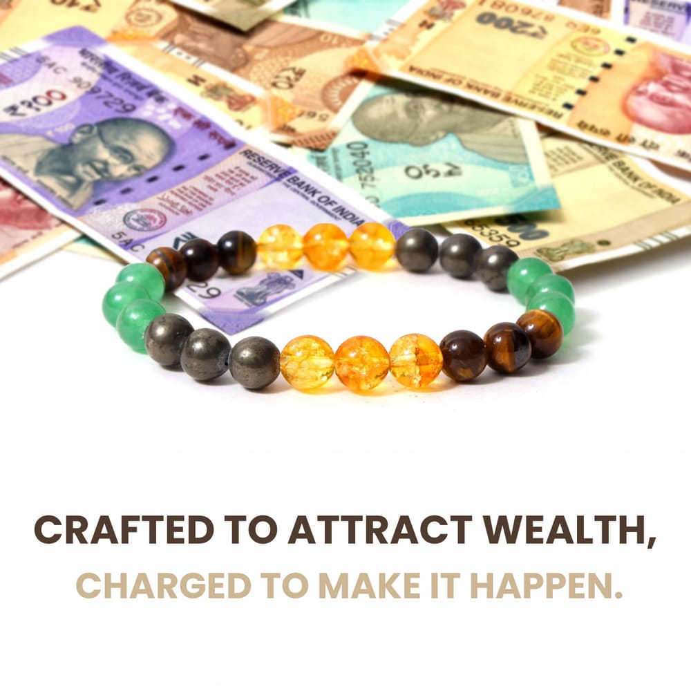Scientific   Money   Magnet   Bracelet—Wealth   Creator   &   Growth   Amplifier