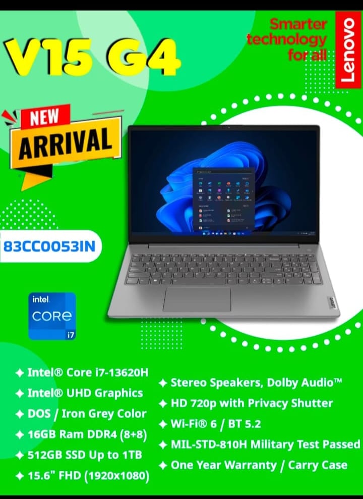 LENOVO INTEL CORE 17-13TH GEN LAPTOP