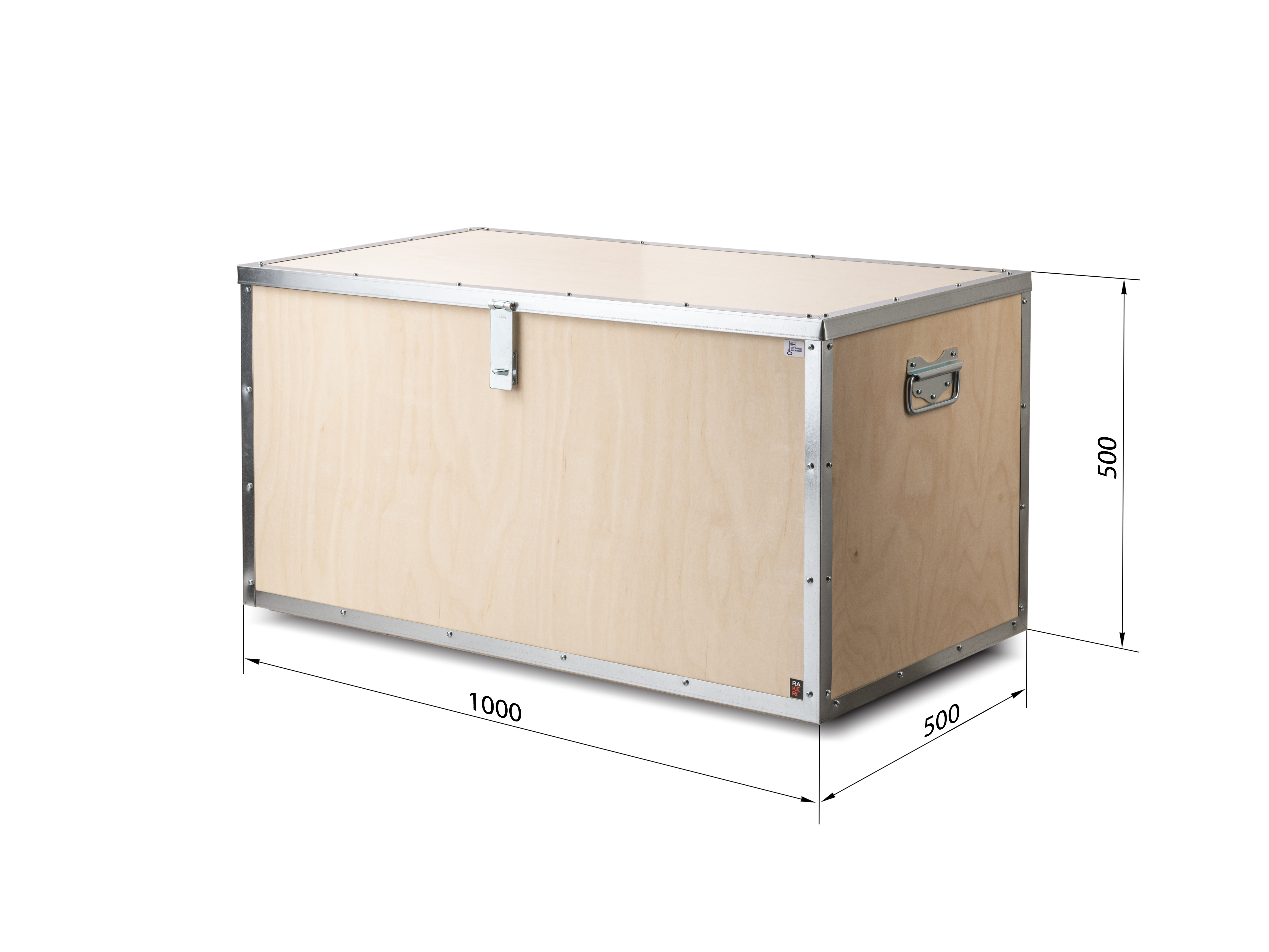 Rakeri 6 Työkalu- ja kuljetuslaatikot 1000x500x500 (pxkxl)