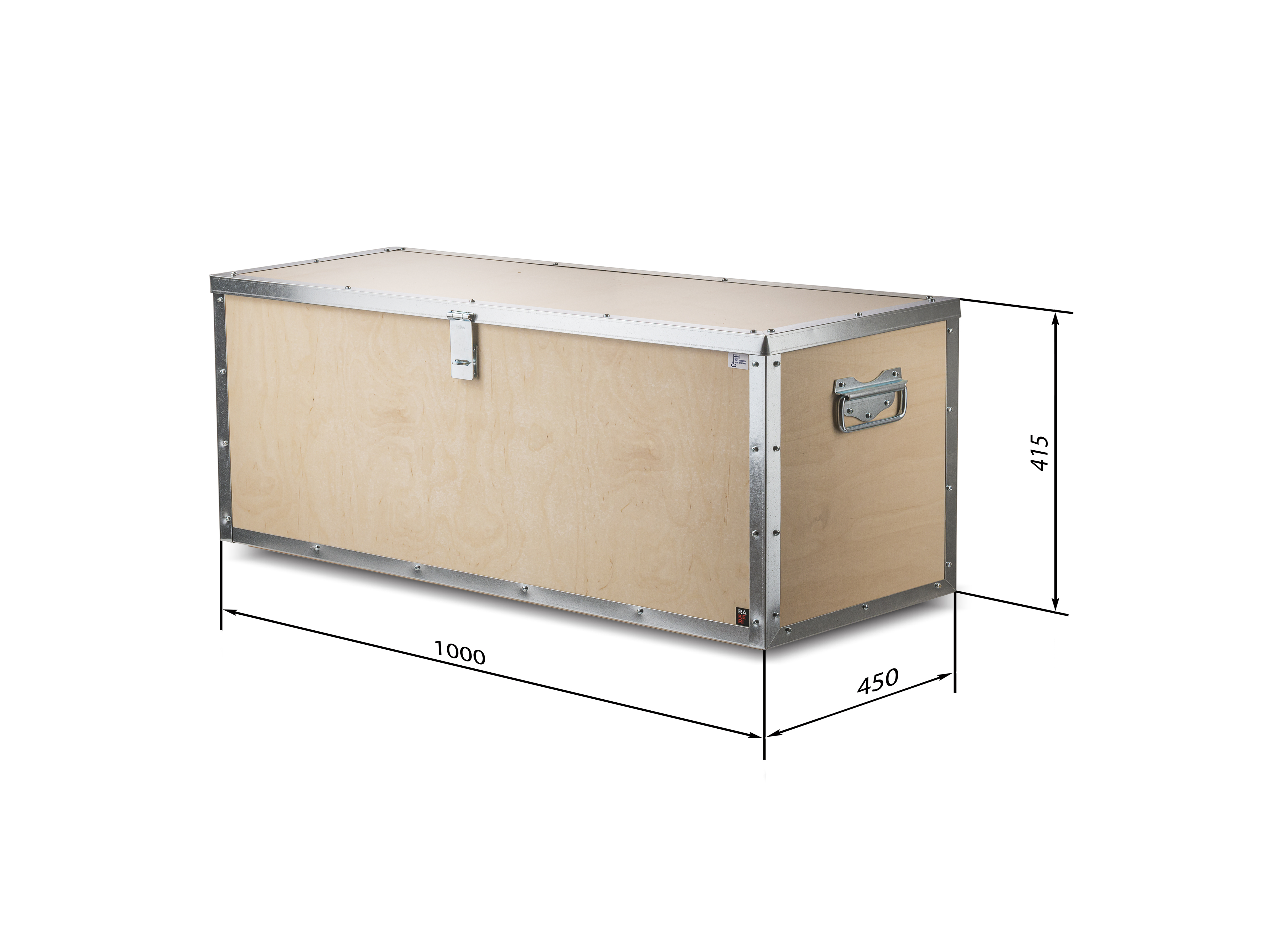 Rakeri 5 Työkalu- ja kuljetuslaatikot 1000x415x450 (pxkxl)