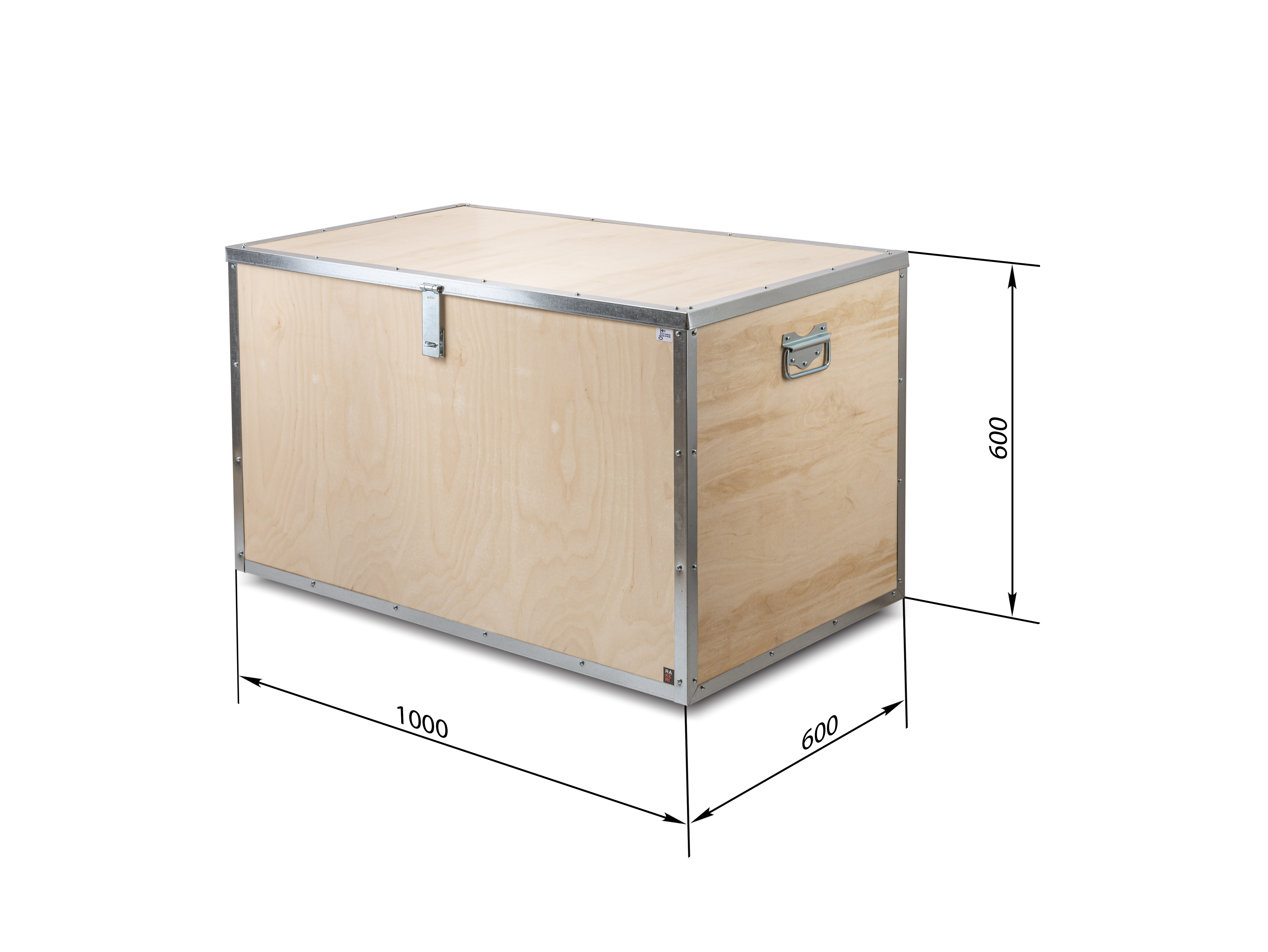 Rakeri 11 Työkalu- ja kuljetuslaatikot 1000x800x600 (pxkxl)