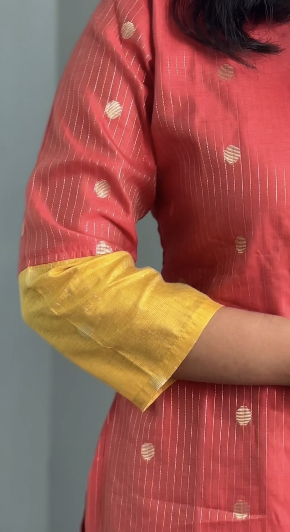 KAYAL- Comfy Raw Silk Co-ord Set (DH14)