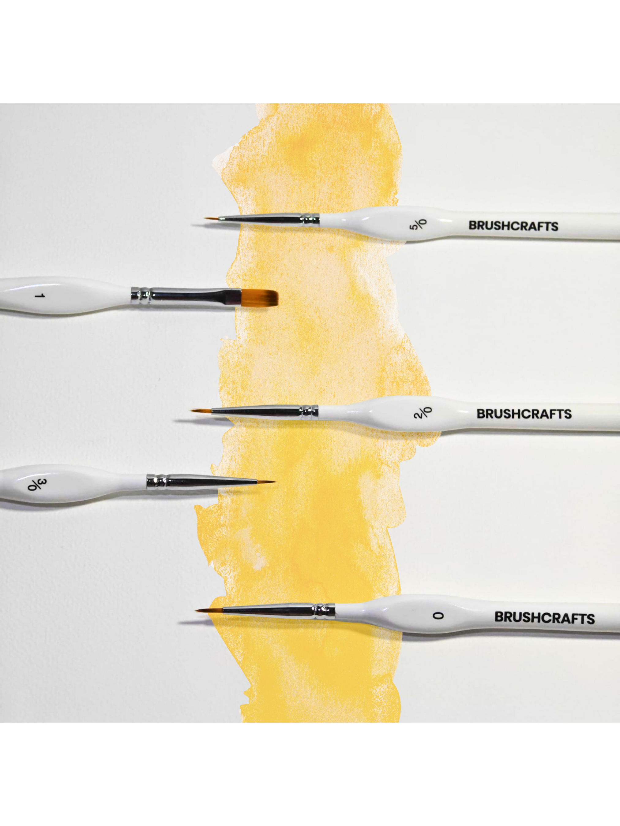 Set de 5 Pinceaux de Précision - Détail & Miniature 