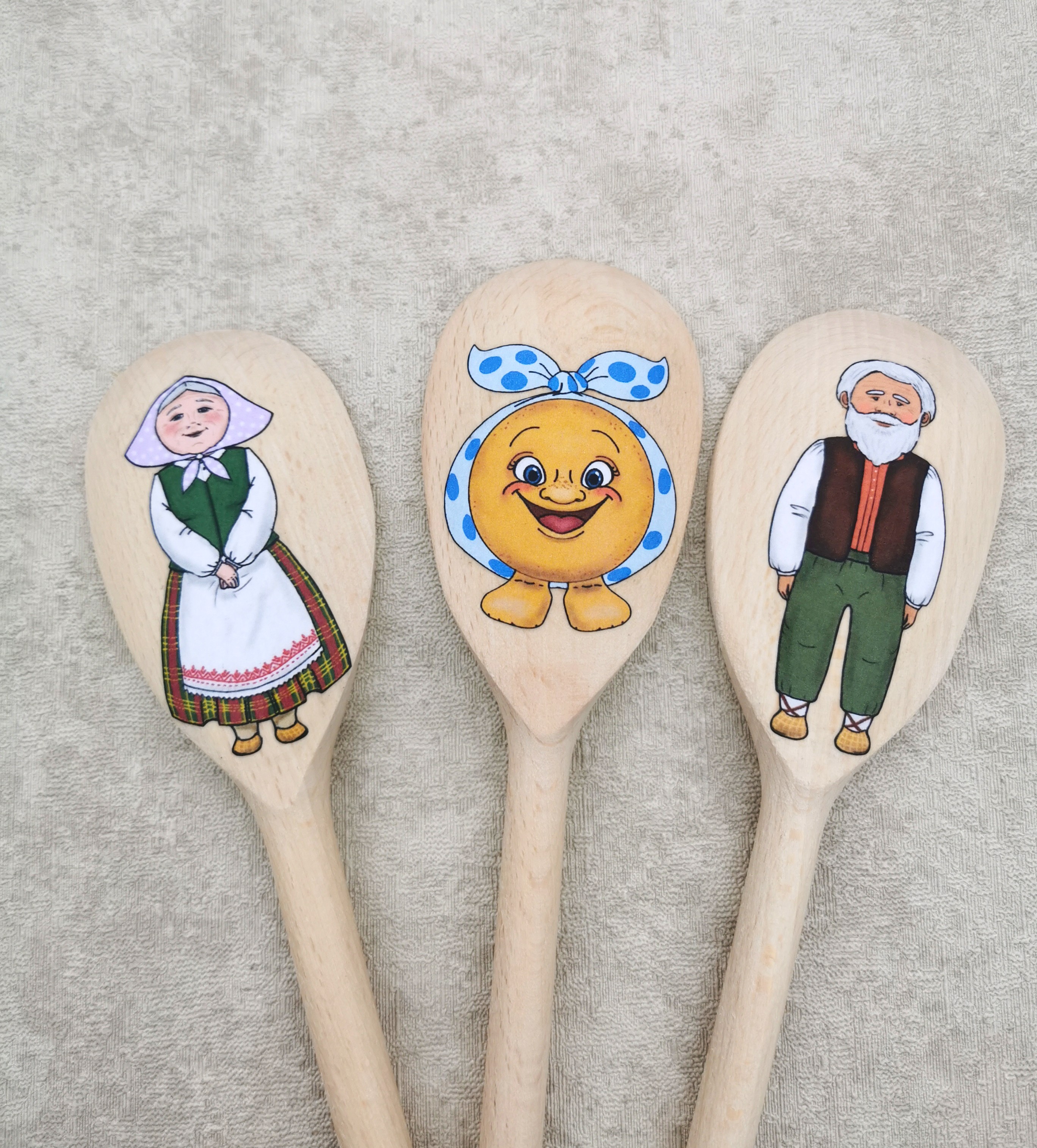 Šaukštų pasaka "PAGRANDUKAS"