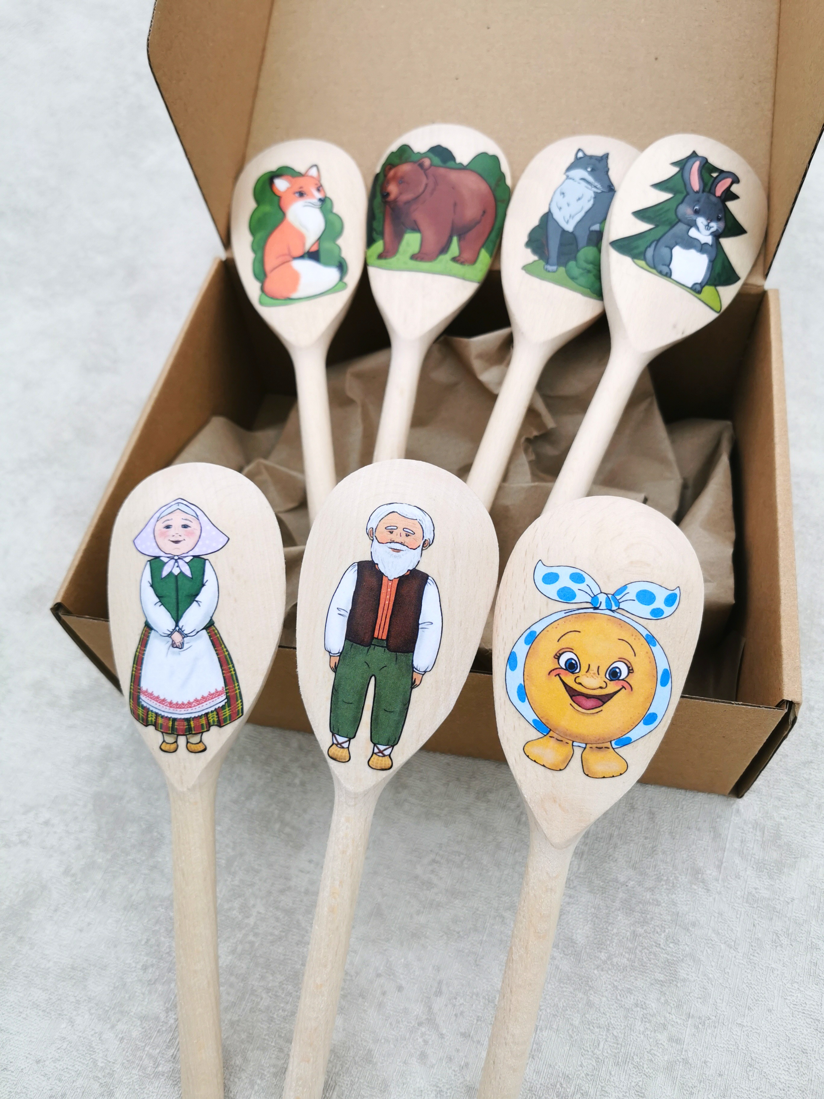 Šaukštų pasaka "PAGRANDUKAS"