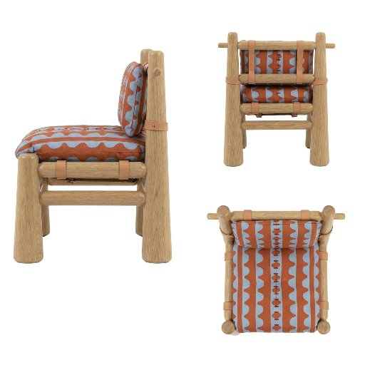 SAKO’ JOY -Wooden Accent Chair